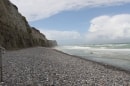 Marée haute au Cran d'Escalles